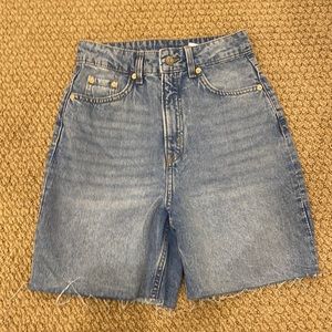 High waisted shorts